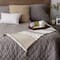 DII® Stone & Mineral 2-Tone Chevron Stripe Throw